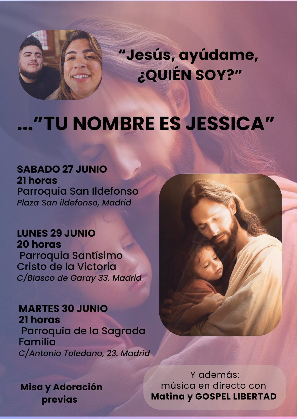 Adoración con Matina y Gospel Libertad en La Milagrosa