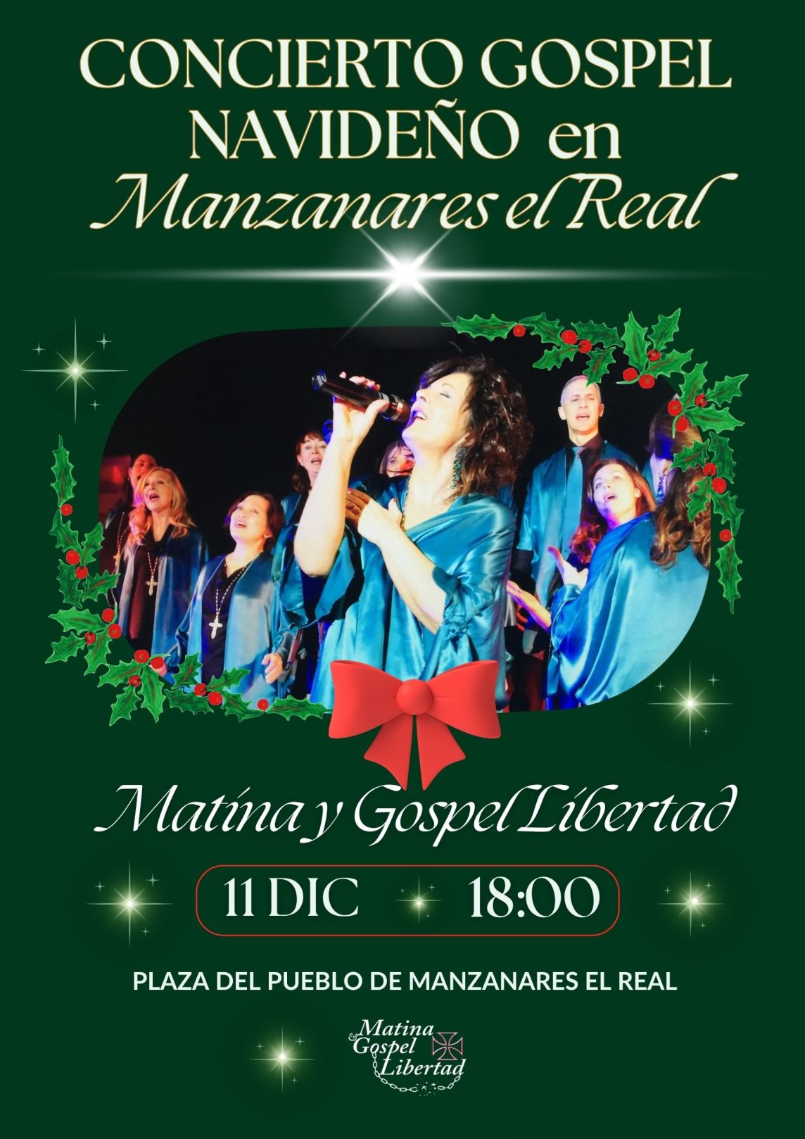 MATINA Y GOSPEL LIBERTAD EN MANZANARES EL REAL
